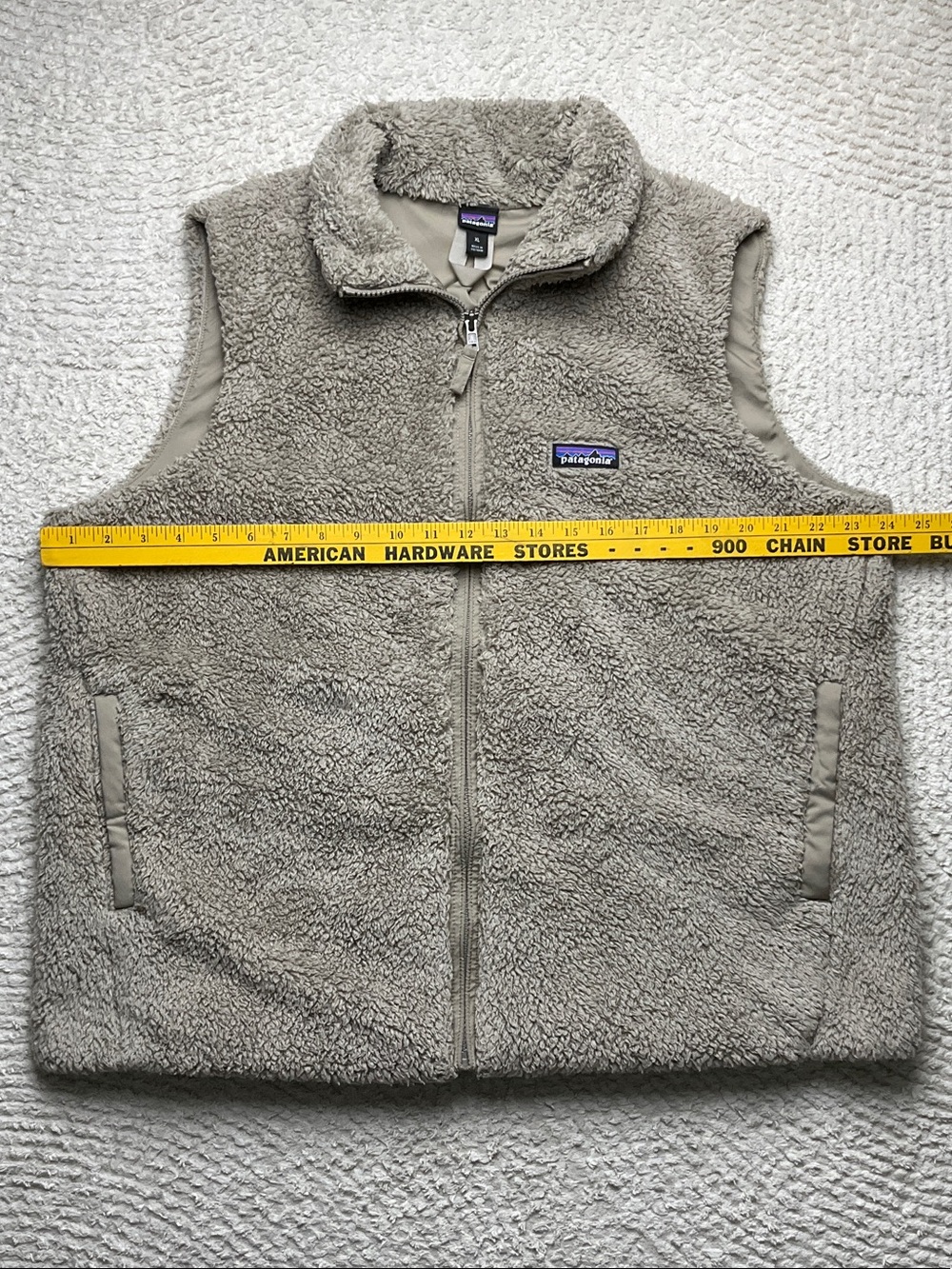 Patagonia Women's Los Gatos Fleece Vest Seabird Grey Size XL STY25217 FA24 - Picture 5 of 16